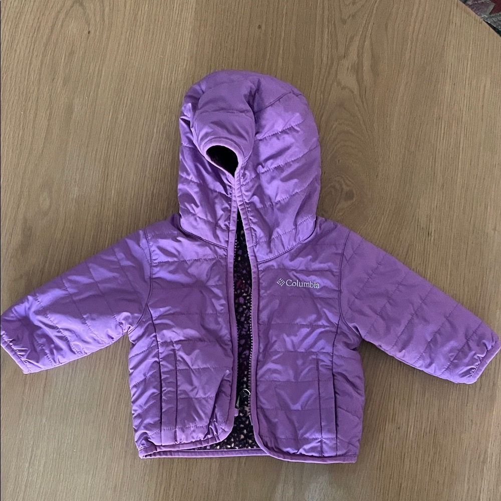 Reversible Columbia coat - size 6-9 months